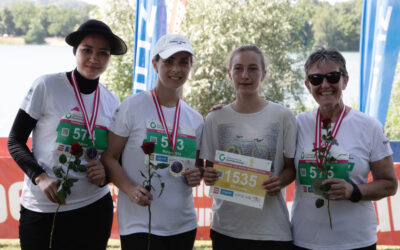 3. Platz – für das Team „Bilanzbuchhaltung Aichberger“ beim Frauenlauf am Linzer Pichlinger See